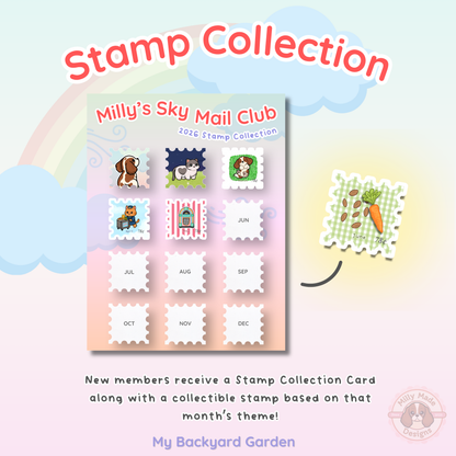 Milly's Sky Mail Club - Monthly Snail Mail