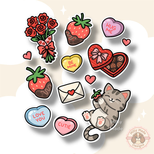 Love You More - Sticker Sheet
