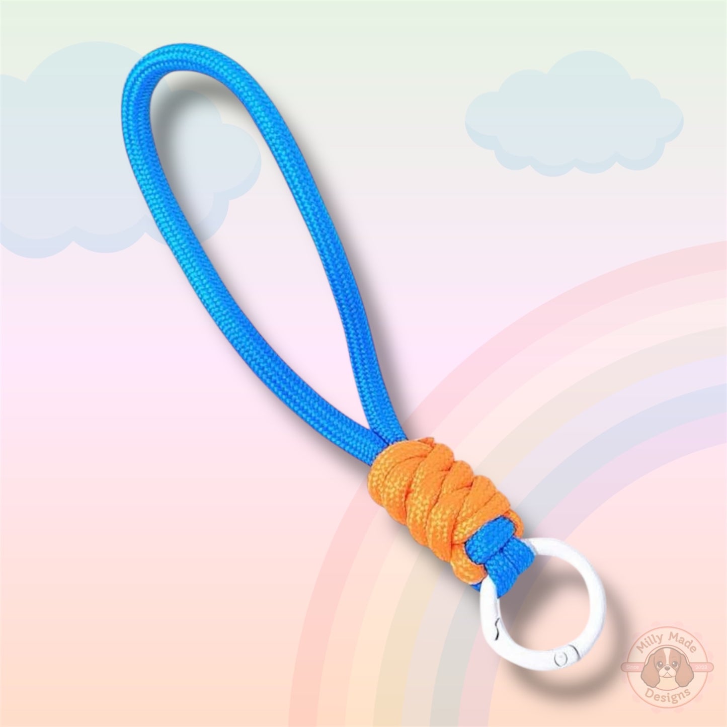 Knotted Keychain Accessory - Short Strap | Bag Charm | Personalized Style Upgrade