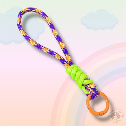 Knotted Keychain Accessory - Short Strap | Bag Charm | Personalized Style Upgrade