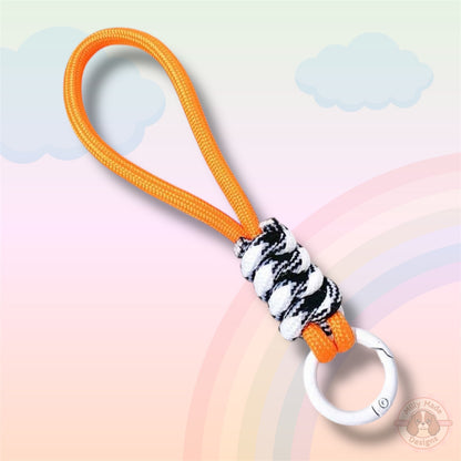 Knotted Keychain Accessory - Short Strap | Bag Charm | Personalized Style Upgrade