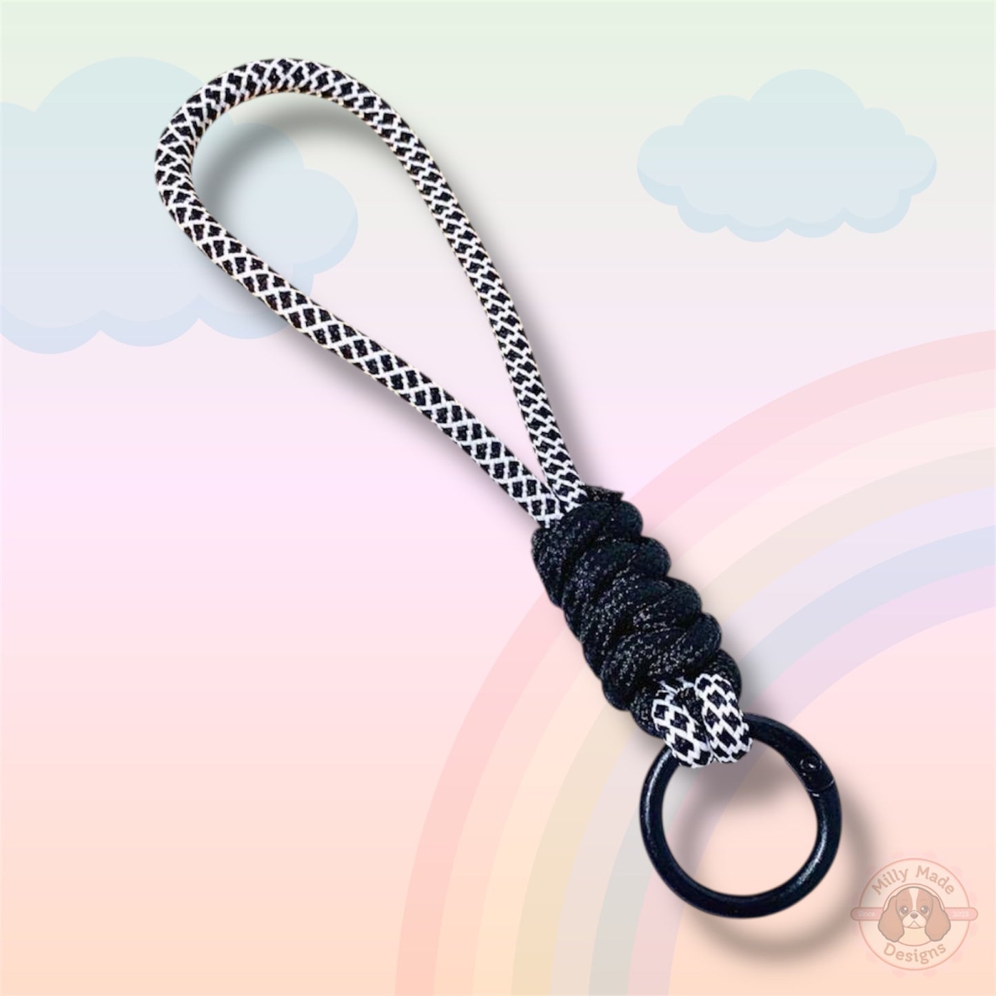 Knotted Keychain Accessory - Short Strap | Bag Charm | Personalized Style Upgrade