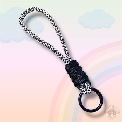 Knotted Keychain Accessory - Short Strap | Bag Charm | Personalized Style Upgrade