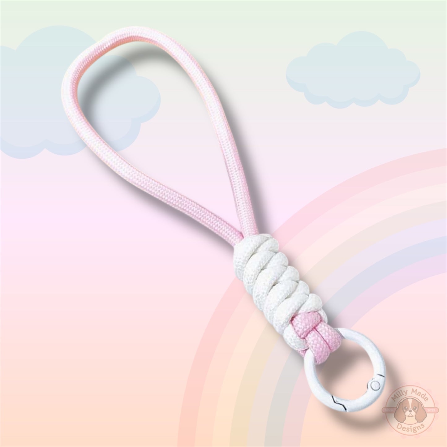 Knotted Keychain Accessory - Short Strap | Bag Charm | Personalized Style Upgrade