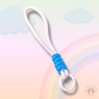 Knotted Keychain Accessory - Short Strap | Bag Charm | Personalized Style Upgrade