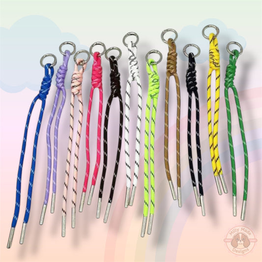 Long Lace Knotted Keychain Accessory | Bag Charm | Personalized Style Upgrade