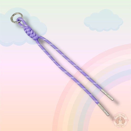 Long Lace Knotted Keychain Accessory | Bag Charm | Personalized Style Upgrade